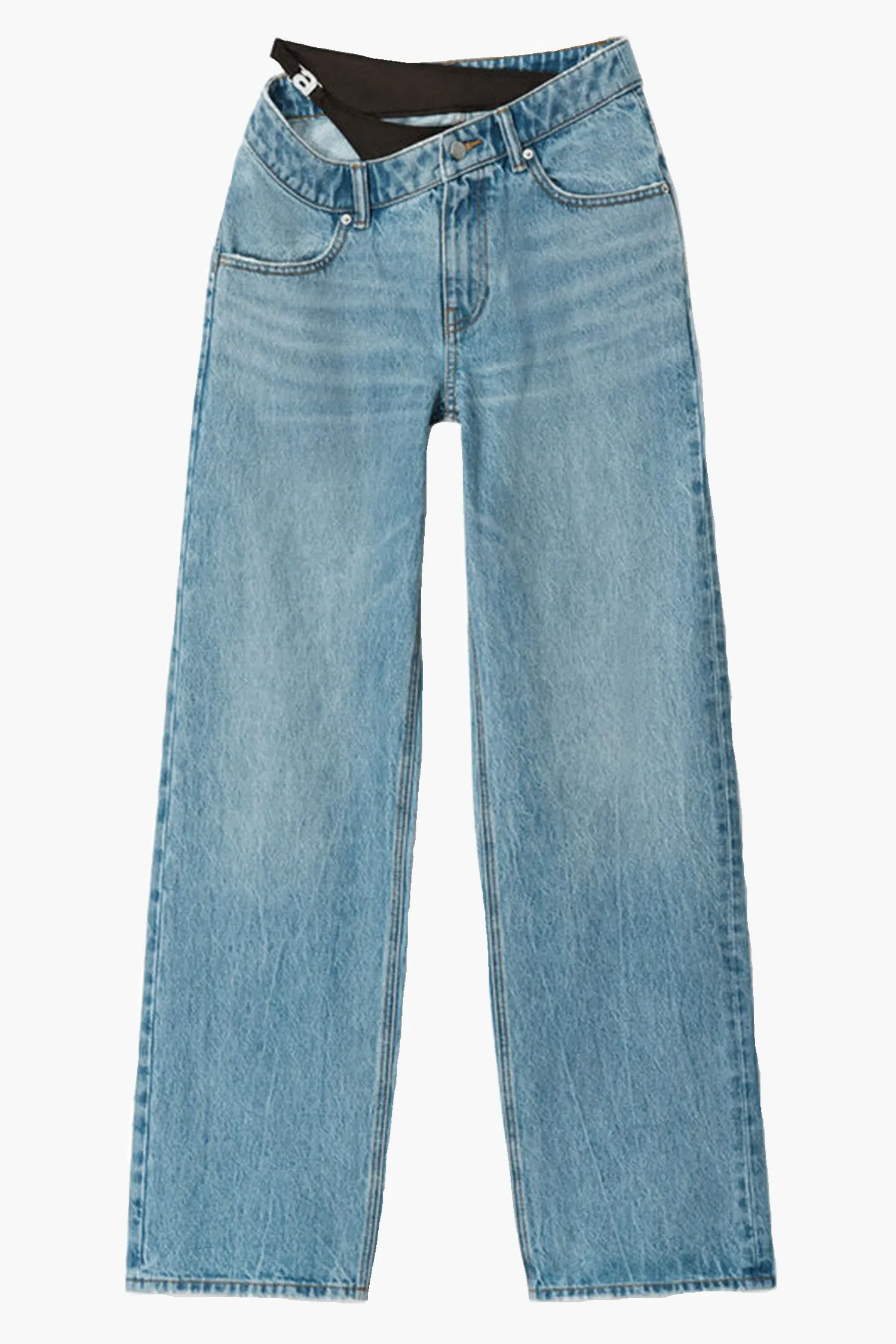 Best Sale ALEXANDER WANG ASYMMETRICAL WAISTBAND JEAN WITH BIKINI