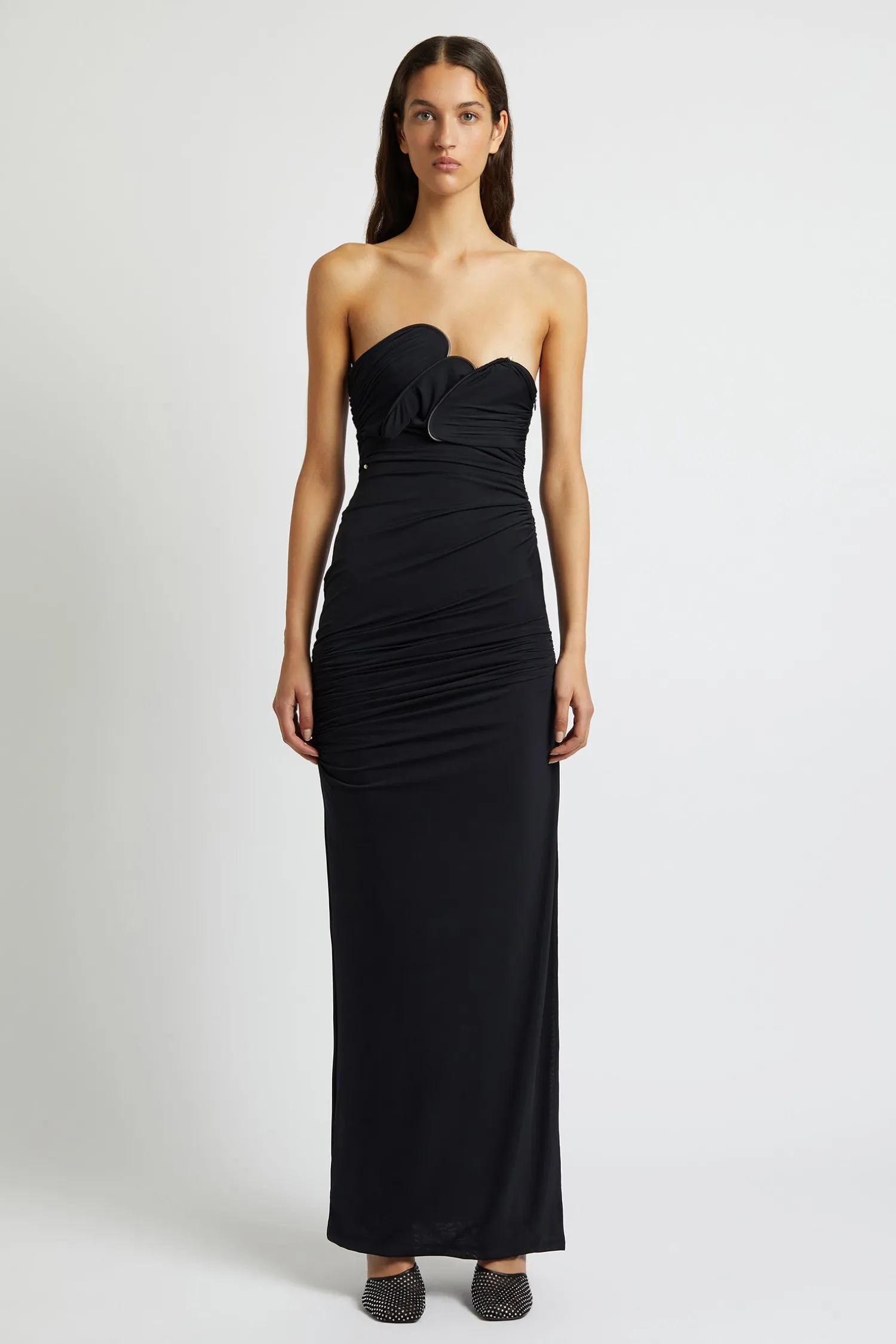 Best Sale CHRISTOPHER ESBER ENCOMPASSED LOOPED BODICE DRESS Black