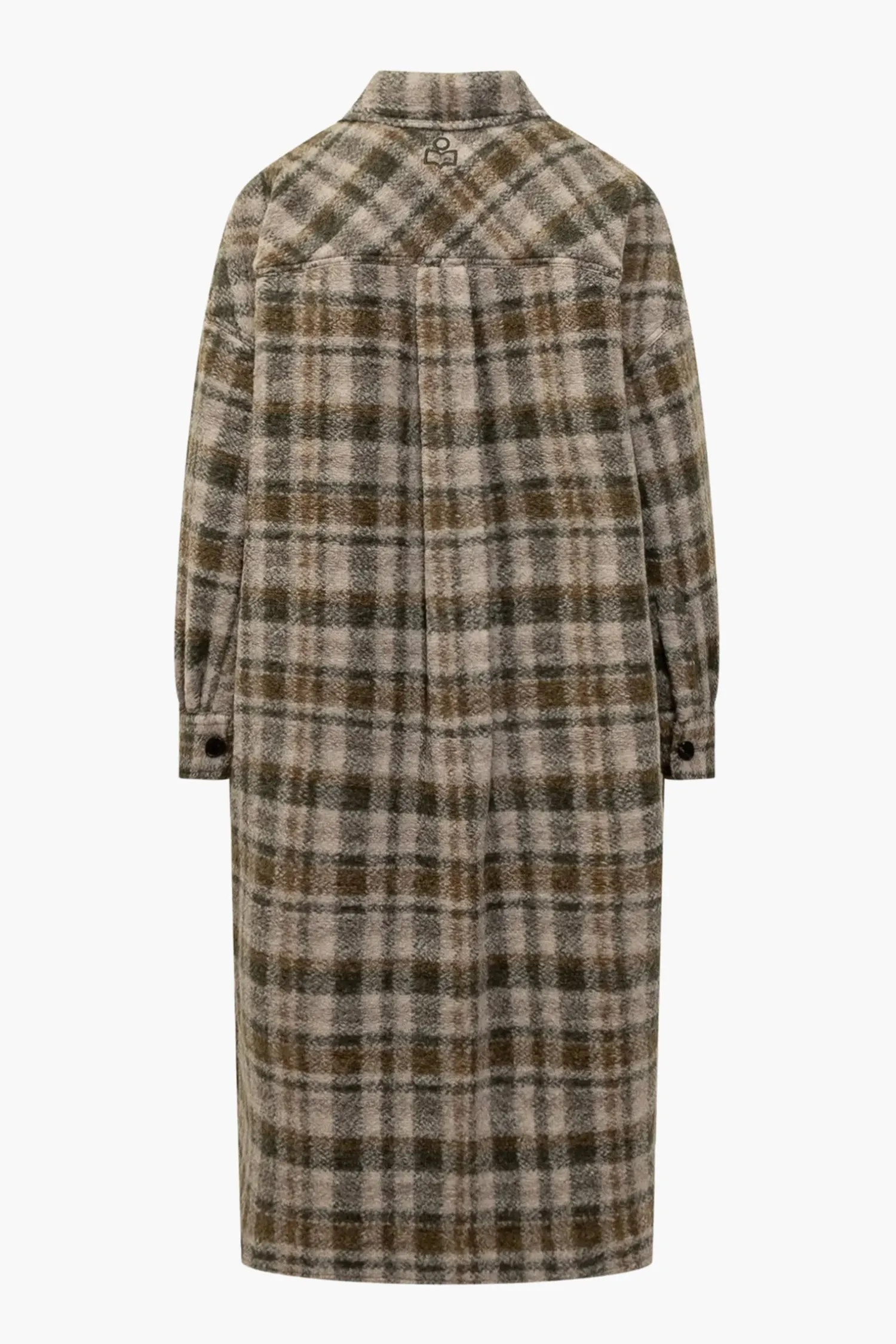 Flash Sale ISABEL MARANT ÉTOILE FONTIZI COAT Khaki/Ecru