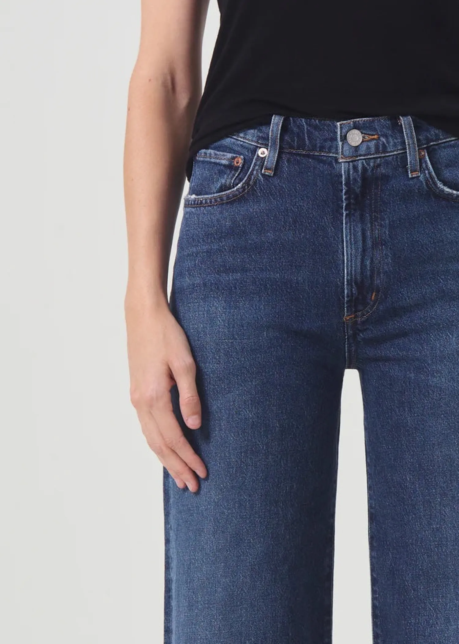 Outlet AGOLDE HARPER MID RISE WIDE LEG JEAN