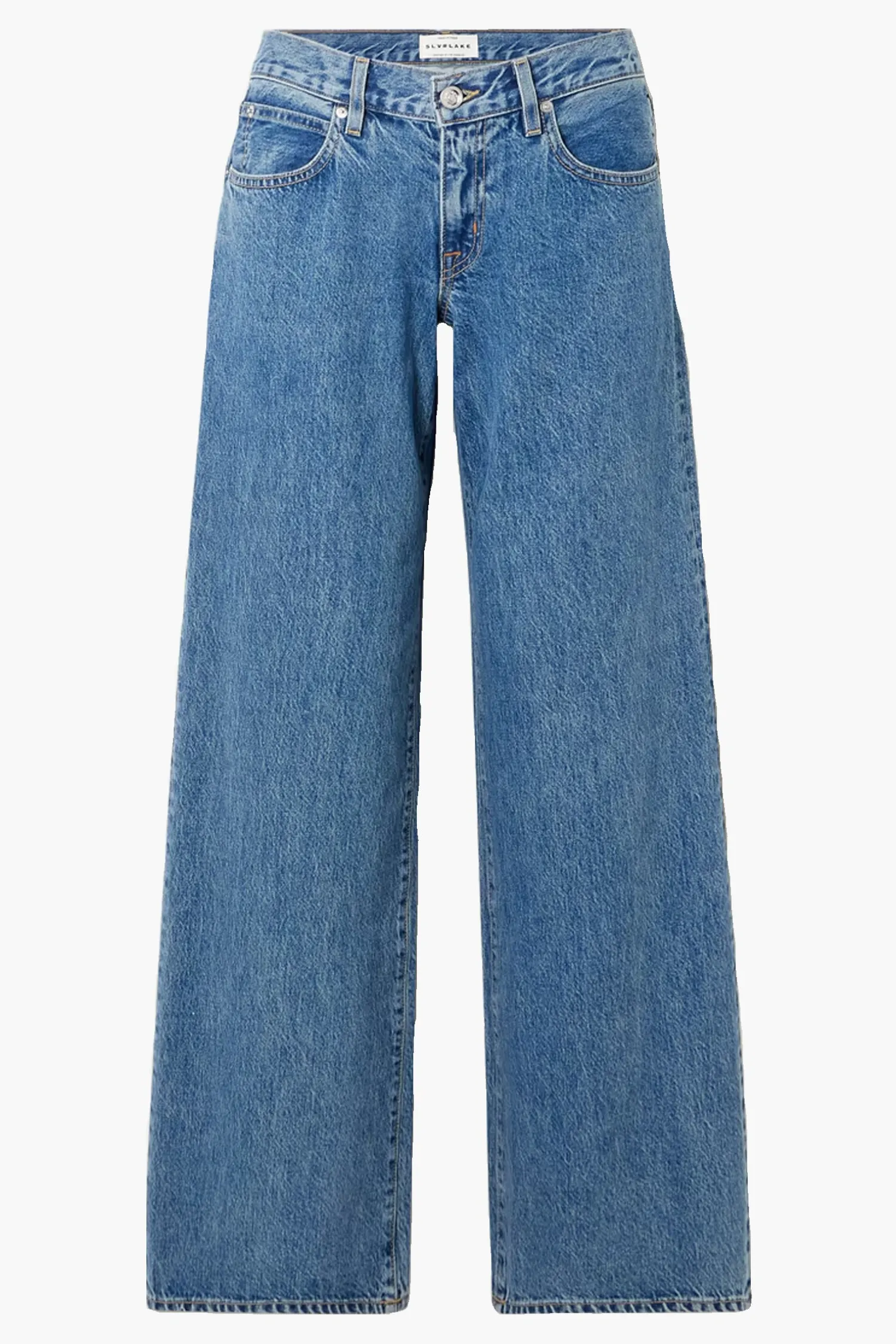 Shop SLVRLAKE LEXI LOW RISE WIDE LEG