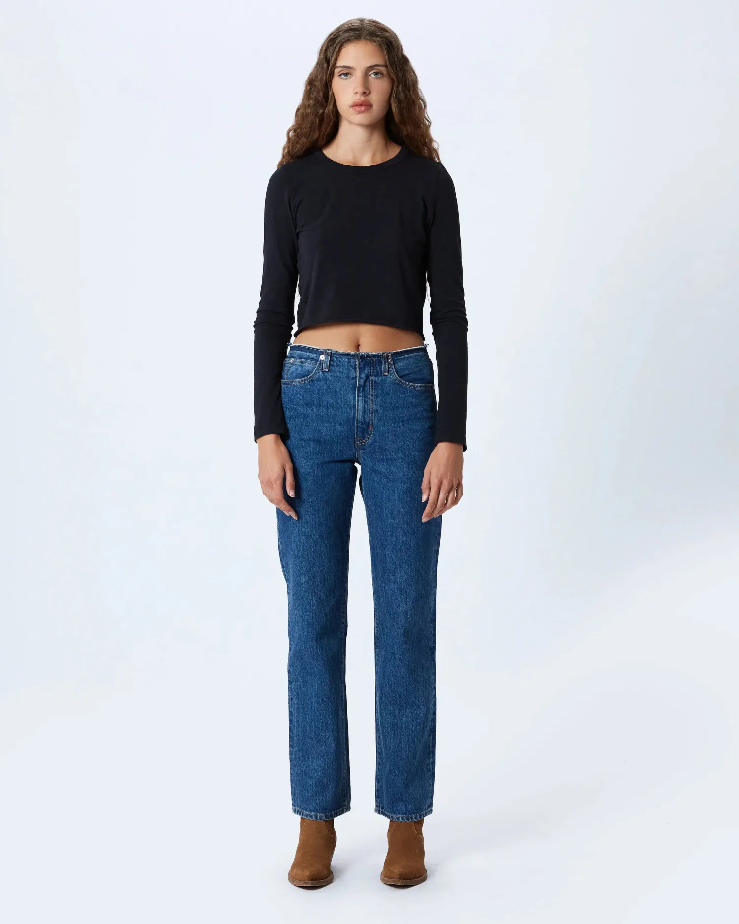 Clearance SLVRLAKE LONDON NO WAISTBAND JEAN