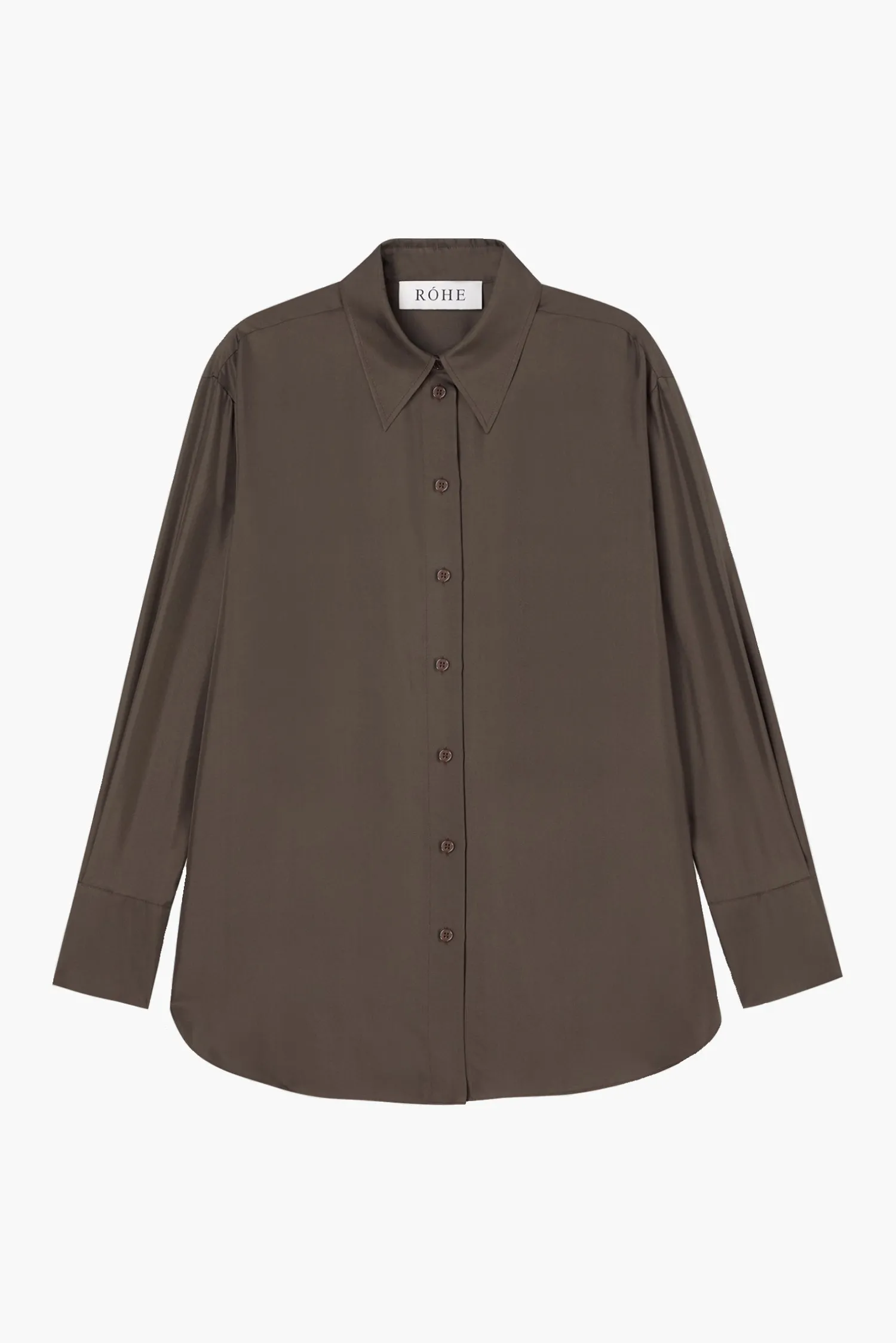 Fashion RÓHE OVERSIZED SILK SHIRT