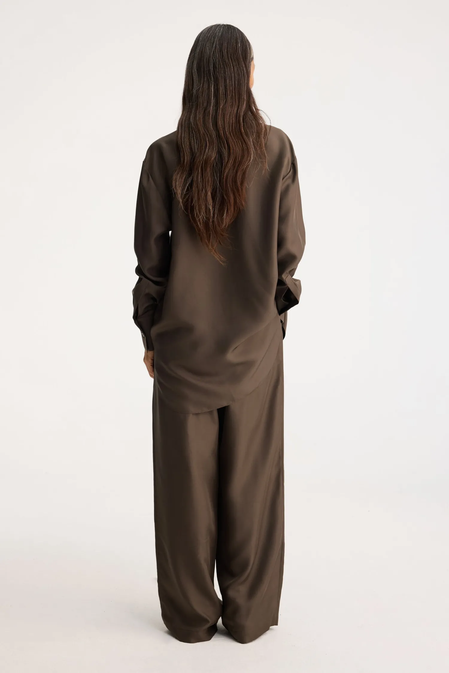 Fashion RÓHE OVERSIZED SILK SHIRT