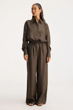 Fashion RÓHE OVERSIZED SILK SHIRT