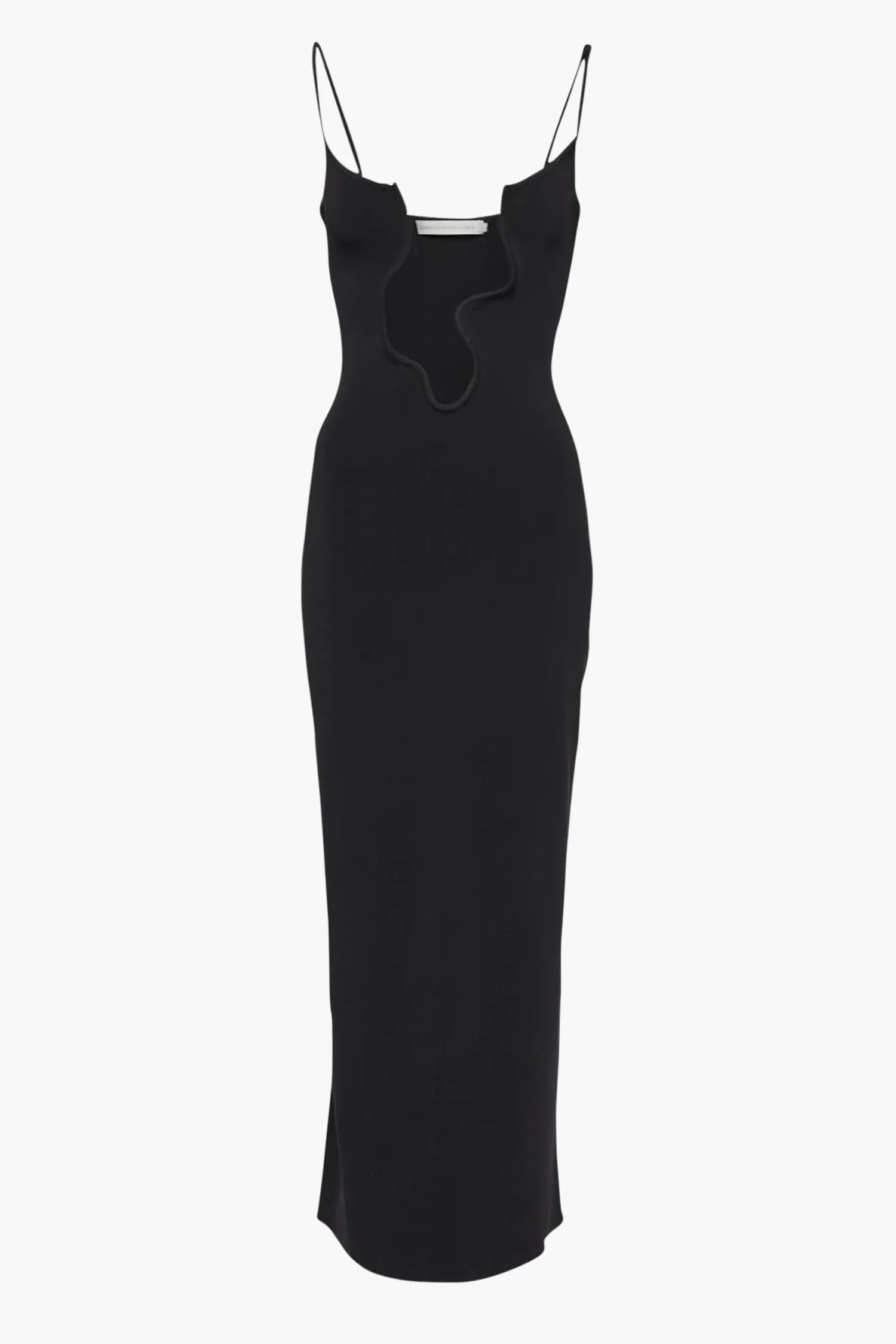 Cheap CHRISTOPHER ESBER SALACIA WIRE COLUMN DRESS Black