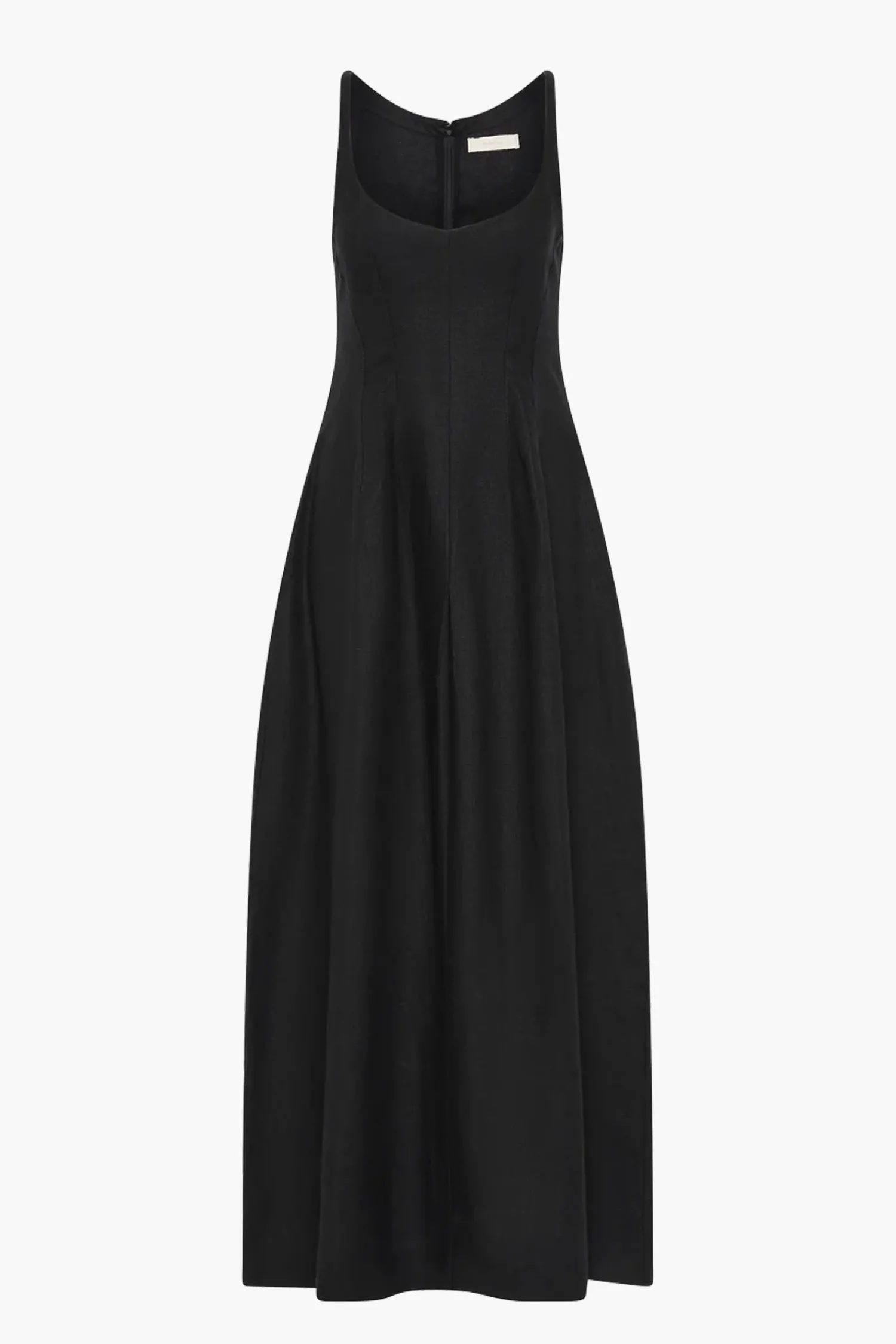 Store FAITHFULL THE BRAND SANNE MIDI DRESS Black