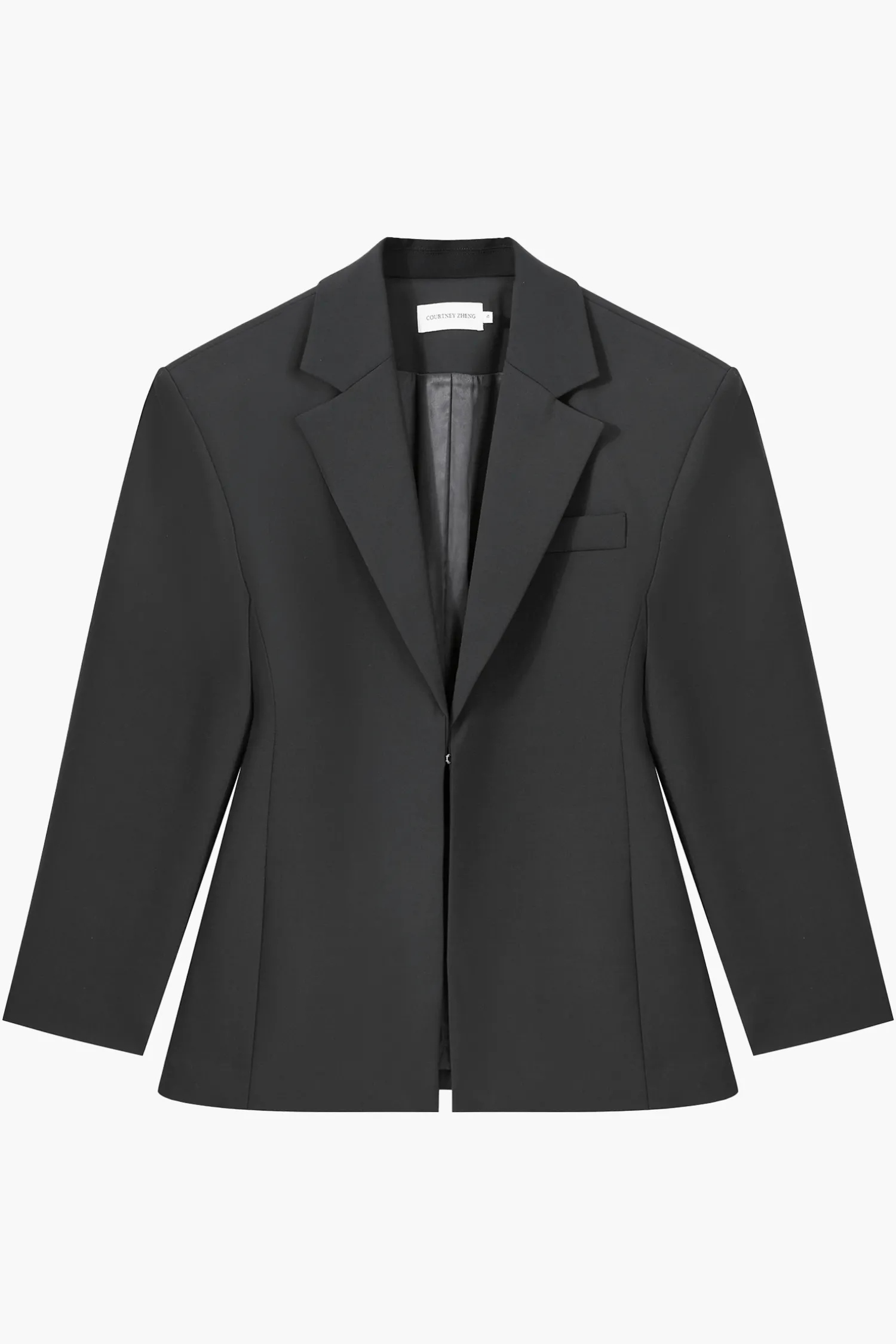 Sale COURTNEY ZHENG SCUBA WOOL BLAZER