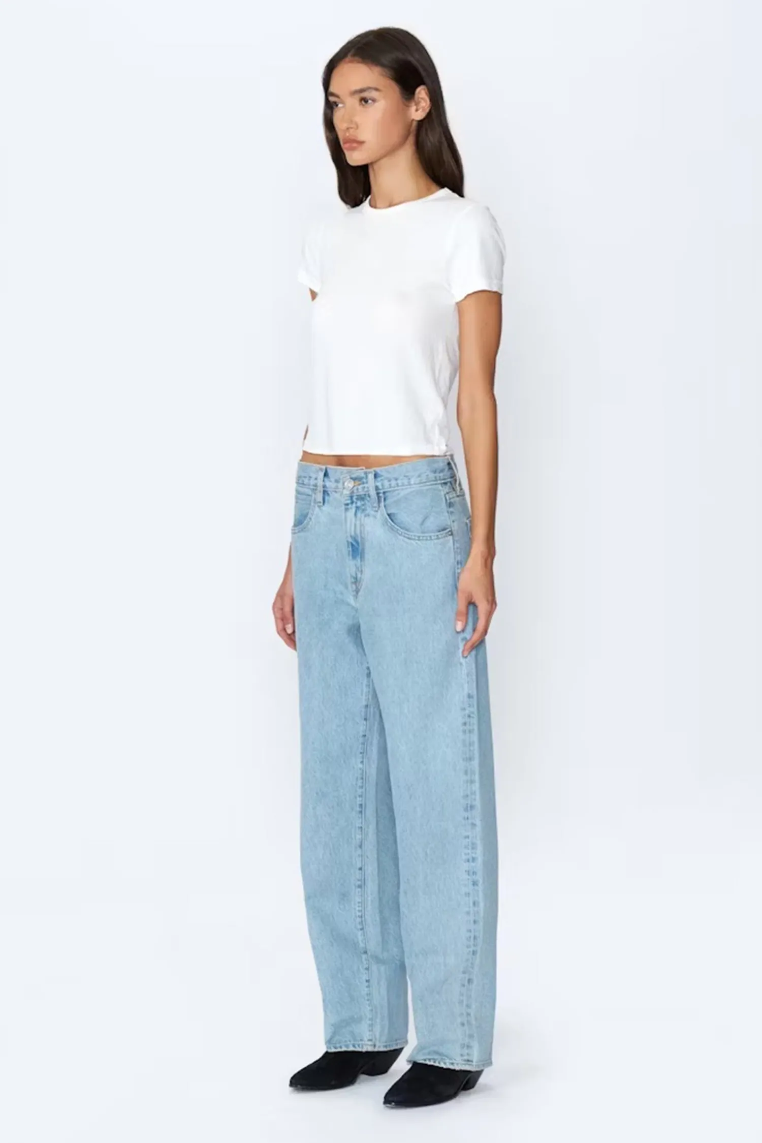 Best Sale SLVRLAKE TESS LOW RISE RELAXED CURVE JEAN