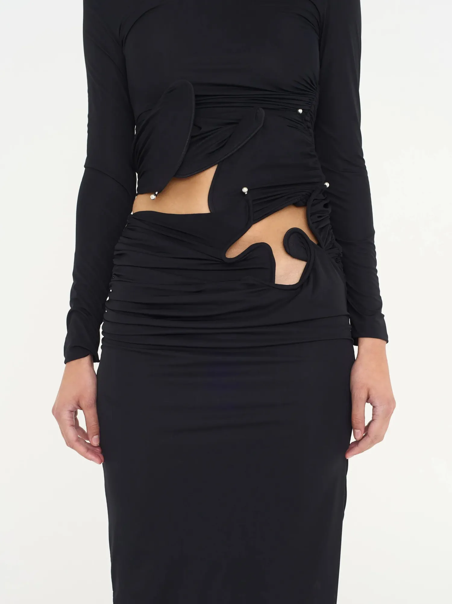 Flash Sale CHRISTOPHER ESBER VENUS LOOPED L/S TOP